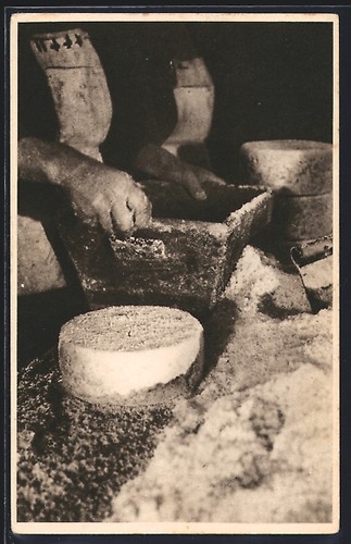 Cpa roquefort salage a leur - roquefort,,