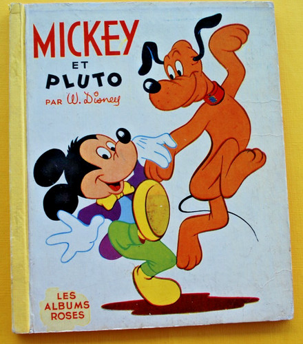 Mickey pluto 1954 edition - mickey,