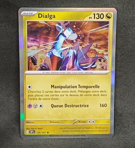 Carte pokemon dialga - carte,