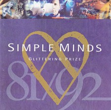 CD ALBUM  SIMPLE MINDS   "GLITTERING PRIZE"  