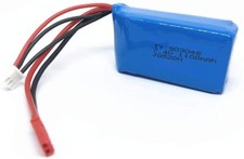 Batterie LiPo 7,4 V 1100 mAh pour voitures et drones RC WLtoys - amélioration...