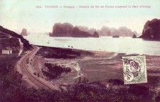 B2590+ CPA TONKIN  HONGAY CHEMIN DE FER DE HATOU