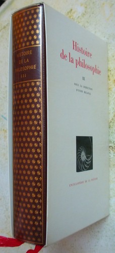 Histoire philosophie iii - de,