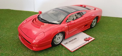 Jaguar xj220 1992 rouge - xj220,
