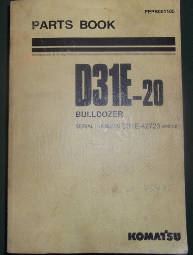 Komatsu d31e tracteur à - komatsu, d31e-20