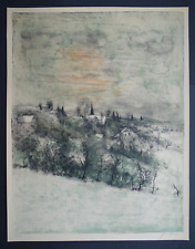 Bernard GANTNER 1975 Gravure