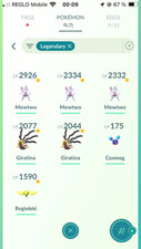 Mewtwo x3 + Giratina x2 +