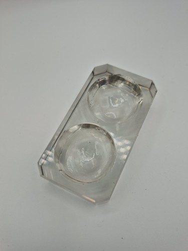 Double encrier ancien portieux - double,