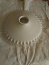 ancienne suspension opaline  monte et baisse Vintage 