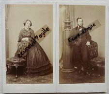 2 CDV photo ULRIC GROB à