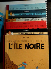 Lot de 6 fac-similé tintin tous EO ayant quelques défauts