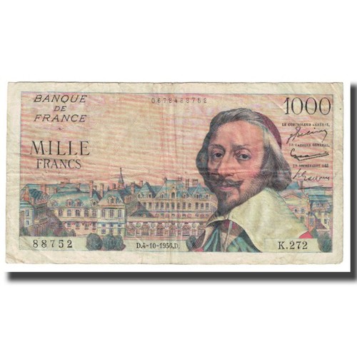 France 1000 francs - 1000,