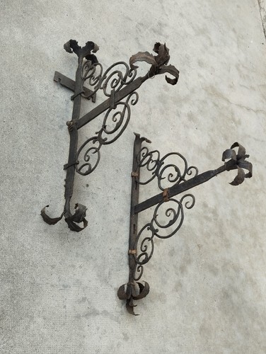 Anciennes potence fer - 2,