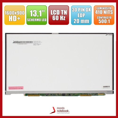 Affichage 1600x900 hd - 13,1, hd+