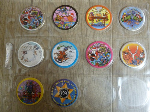 Lot pog pogs 10 - de,