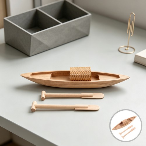 Décoration canoë en - ,