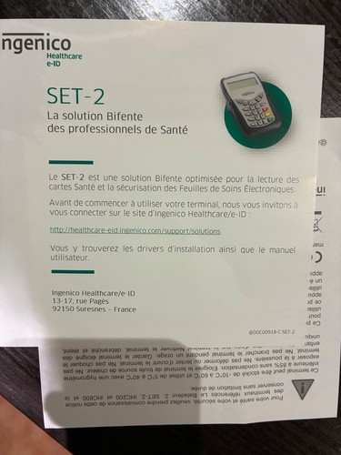 Lecteur carte vitale sesam - carte,
