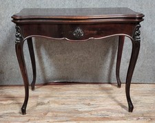 Table a jeux style Louis XV en