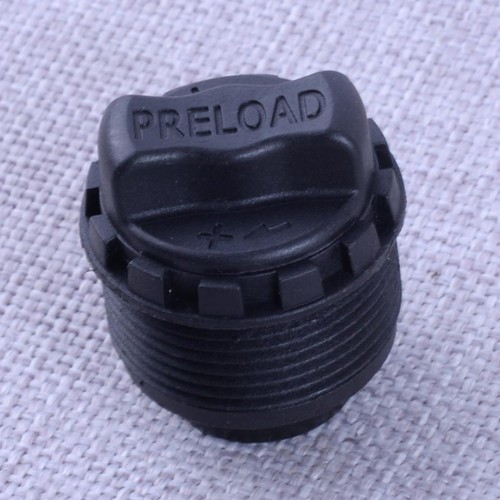 Front fork preload button knob - fork,