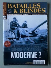 Revue Batailles et blindés N°28 2GM 39/45 Chars