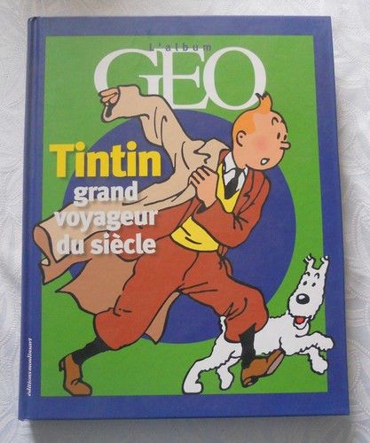 Album géo tintin grand - l'album,