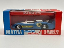 SOLIDO SERIE 10 - MATRA 670 LONGUE LE MANS 1972 #14 + Boîte