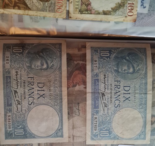 Lot billets france - billets, +
