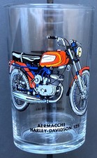 Verre  A Moutarde Moto Aermacchi Harley Davidson 125