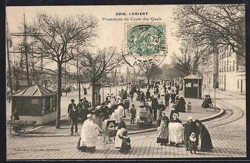Cpa lorient promenade - cpa,