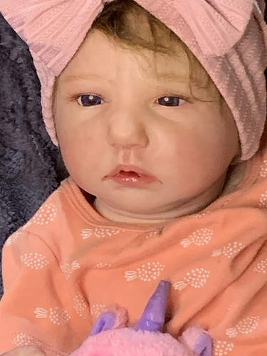 Sweet reborn baby girl doll - sweet,