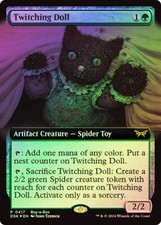 Twitching Doll (Extended Art) (Buy-A-Box) Foil     Mtg Magic English