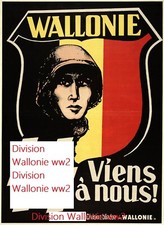 Photo Légion Wallonie Belgique Ardennes Degrelle Rexisme All Wh Heer Bruxelles