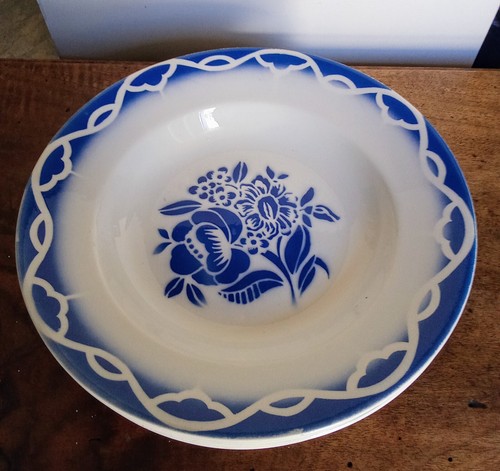 Lot assiettes creuses en - 6,
