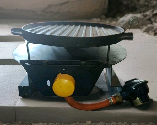 Réchaud feu pour gaz butane - pour,