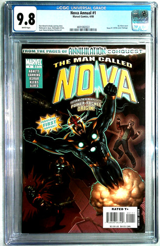 Nova annual cgc 8 - 9.8, nm/mint