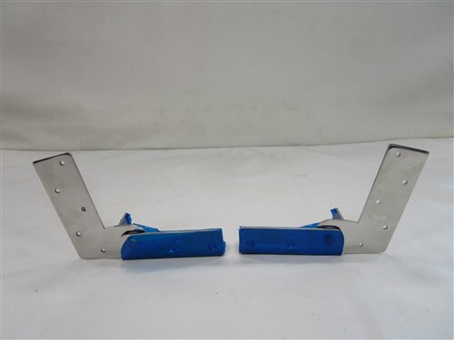 Bolster seat hinge set - set, (2)