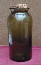 rare ancien magnifique Ancien Bocal truffe Verre Type Gueulard Epoque XVIIIe XIX