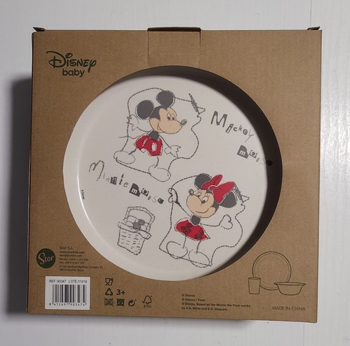 Set assiette bol verre disney - set,