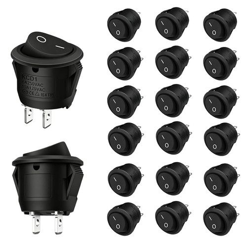 20pcs interrupteurs bascule - 20pcs,