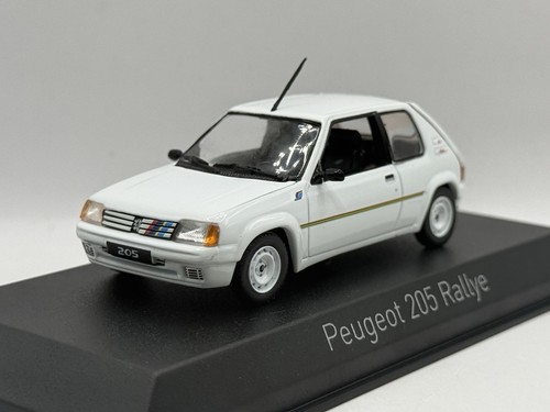 Peugeot 205 rallye blanc - blanc, 1/43