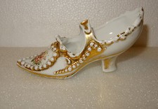 POUR COLLECTION MAGNIFIQUE SABOT EN PORCELAINE VIEUX PARIS OU AUTRE