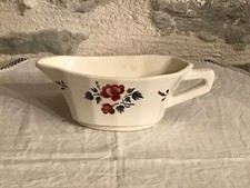 Saucière à facettes, en céramique, DIGOIN SARREGUEMINES, modèle BASTIA 2/2