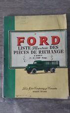 Catalogue FORD des pièces de rechange C298T 4x2 158 EMP