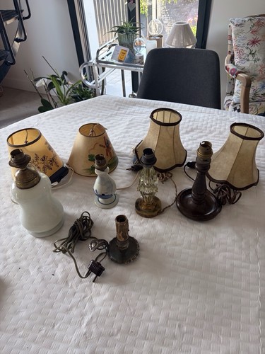 Pieds lampes abat jour - lampes,