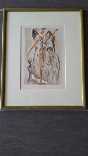 Lithographie salvador dali - salvador,