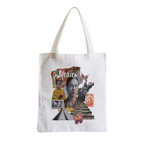 Sac tissu mexico vintage - tissu,