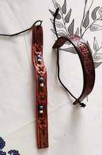 LOT DE 2 BRACELETS D'AMITIE EN CUIR
