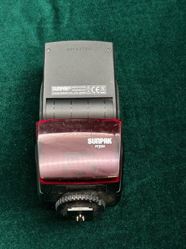 Sunpak pf30x flash works - sunpak, flash/