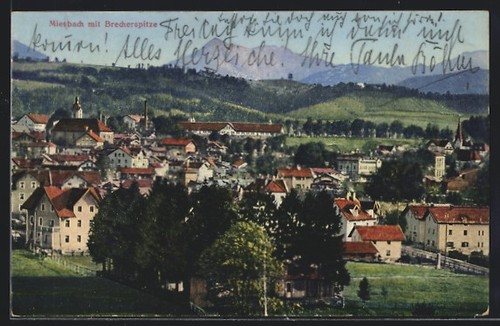Miesbach vue locale avec - miesbach,,