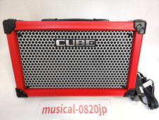 Amplificateur combiné stéréo alimenté par batterie Roland Cube Street Red
